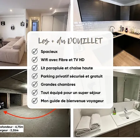 Le Douillet - Parking Gratuit - Centre Daire